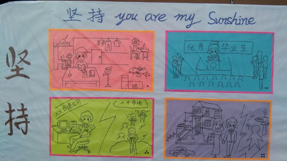 开云kaiyun体育心理漫画展--主题“坚持”