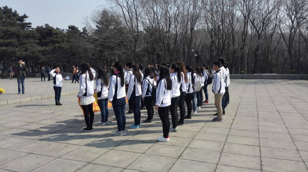 班集体宣誓现场1